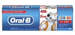 ORALB DENTIFRICIO JUNIOR STAR WARS 6-12 ANNI 75 ML características