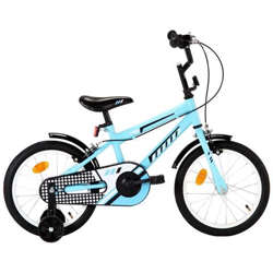 Bici Per Bambini 16 Pollici Nera E Blu precio