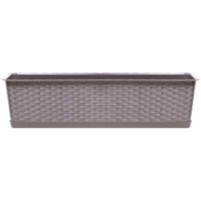 Cassetta Ellis con riserva d'acqua - 50 x 16.5 x 15 h cm - Sabbia