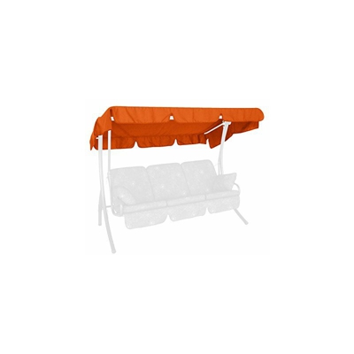 Tetto Dondolo 210 x 145 cm, Qualità Swingtex, Colore Terracotta - Angerer
