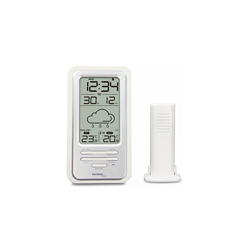 WS 6720 Stazione Meteo, Bianco/Argento - Technoline en oferta