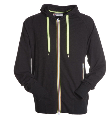 Felpa zip completa Payper Freestyle con Cappuccio tg.XL NERO