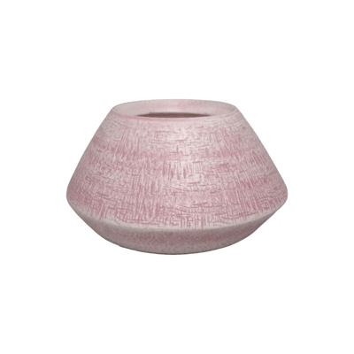 Vaso Ufo Per Piante e Orchidea da Interno - Ø 15 x cm 28 x h 16 - Rosa