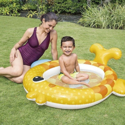 Piscina Gonfiabile per Bambini Goldfish cm. 140x124x34H Intex 57111 en oferta