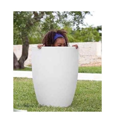 Vaso mod. Porto Badisco h 40 - Antracite - Linea Vasar by Telcom características