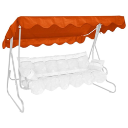 Tetto del dondolo 210 x 145 cm, qualità PE, colore terra - Angerer en oferta