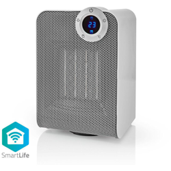 Termoventilatore Smart Wifi Compatto Regolabile Oscillante Timer 1800W App Google Home Amazon en oferta