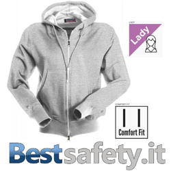 Felpa Donna Fullzip e Cappuccio Payper Maiorca tg.S GRIGIO MELANGE precio