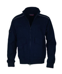 Felpa Payper Work+ Fullzip con Tasche tg.S NAVY en oferta