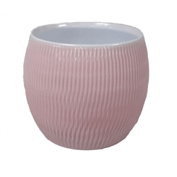 Vaso Caspo Plissee - diam 11 x h 12 cm - Rosa precio