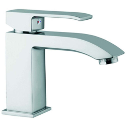 Miscelatore per lavabo in ottone Paffoni Level LES071-LES075 | Cromo - Senza piletta di scarico en oferta