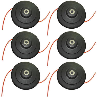 Testina ad Alta velocità in filo di Nylon per Decespugliatori Trueshopping x6