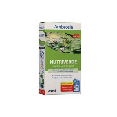 Askoll Ambrosia Nutriverde 250 Ml, Essenziale per una crescita sana delle piante