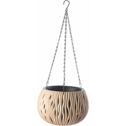 Fioriera sospesa Vasi da fiori Indoor Outdoor Balcone Patio Cesto appeso Decorazioni per la casa - Caffè en oferta
