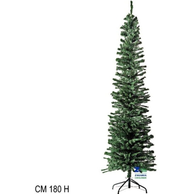 Albero di Natale Verde Slim Nendaz - 180 cm - 350 rami