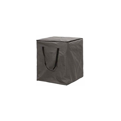 oclcb Custodia per cuscino Lounge, Nero, 75 x 75 x 90 cm - Perel Garden