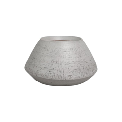 Vaso Ufo Per Piante e Orchidea da Interno - Ø 15 x cm 28 x h 16 - Bianco en oferta