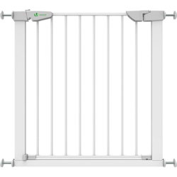 VOUNOT Cancelletto di Sicurezza per Bambini, Cani, Scale, Auto Close, Bianco, 76-84 cm en oferta