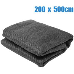 Rete ombreggiante da 2 * 5 m, schermatura per recinzione, telo da tennis, recinzione per la privacy, PE - grigio - Gris características