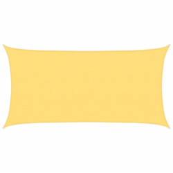 vidaXL Vela Parasole 160 g/m² Beige 2x3,5 m in HDPE - Beige precio