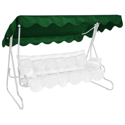 Tetto del dondolo 210 x 145 cm, qualità PE, colore verde - Angerer características