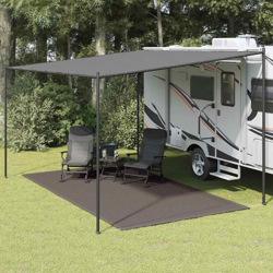 vidaXL Tappeto da Tenda 200x400 cm Antracite precio