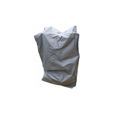 GARTENFREUDE Custodia protettiva, Deluxe con morbido rivestimento interno in tessuto non tessuto PE per grill (Small), Grigio, 80 x 55 x 112 cm, 4800