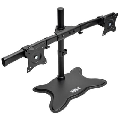 Tripp Lite Ddr1327sdd Supporto Da Tavolo Per Tv A Schermo Piatto 68,6 Cm [27] Nero (dual-monitor Tv Full Motion Desktop Mount Stand For 13to 27 Flat-screen Displays)