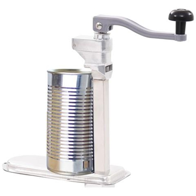 Apriscatole Argento 70 Cm Alluminio E Acciaio Inossidabile