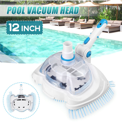 Spa 30x20cm Testa per aspirapolvere per piscina Spazzola per laghetto Testina per tubo di aspirazione / Diametro 3 cm / 1.2quot; Pali di prolunga en oferta