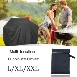 Copertura per tavolo da giardino impermeabile Oxford Protezione per riparo per mobili da esterno --- Quadrata XXL) 190 * 71 * 117 cm XXL (190x71x117 en oferta