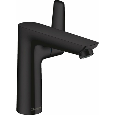 hansgrohe Talis E miscelatore monocomando per lavabo 150, scarico a scomparsa, sporgenza 141 mm, colorazione: Nero opaco - 71754670