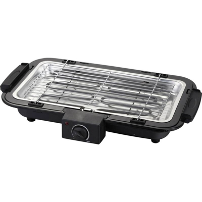 tepro Garten Louisville Tavolo Grill elettrico Con regolazione manuale della temperatura Nero, Argento
