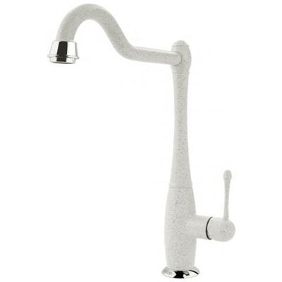 Miscelatore Monocomando Queen in Bianco Antico