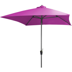 Ombrellone 2 5X2 5 Mt Viola Struttura In Alluminio Arredo Giardino en oferta