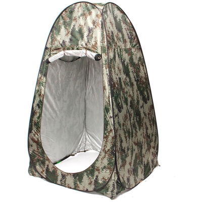 Tenda da doccia mimetica impermeabile con protezione UV