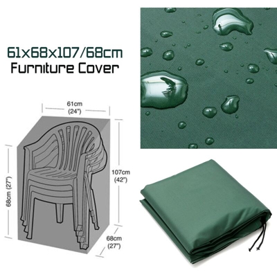 68x68cm Sedia da tavolo impermeabile per patio esterno con mobili da giardino per pioggia e neve