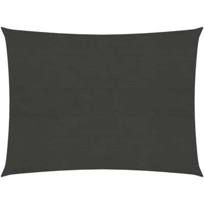 YOUTHUP Vela Parasole 160 g/m2 Antracite 2x2,5 m in HDPE - Antracite