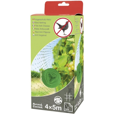 Swissinno Natural-Control netting 4x5m Rete di protezione per uccelli Principio di funzionamento Dissuasore 1 pz.