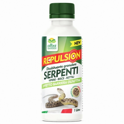 Disabituante repellente barriera serpenti granulare x 1 Lt