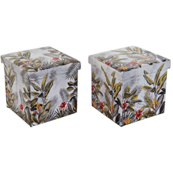 Scatola Decorativa Poliuretano (2 pcs) (34 x 34 x 34 cm) - Dkd Home Decor precio