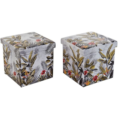 Scatola Decorativa Poliuretano (2 pcs) (34 x 34 x 34 cm) - Dkd Home Decor