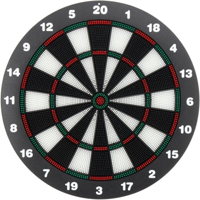 Tabellone per freccette di sicurezza da 42 cm Testa morbida Dart Giocattolo per bambini Gioco per feste in famiglia Gioca a giocattoli bersaglio 1x