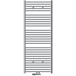 ECD Germany Radiatore da Bagno Radiatore Scaldasalviette Radiatore 750 x 1800 mm Cromato Curvo con Attacco Centrale Radiatore Asciugabiancheria incl. precio