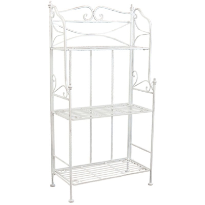 Scaffale 3 Piani In Ferro Per Interno Esterno Ingresso Portico Piscina Giardino Veranda Ristorante Bar Albergo Agriturismo