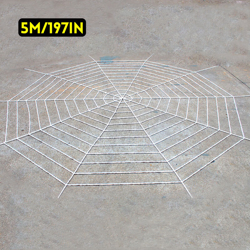 Stretch Spider Web Spider Web Decorazione Halloween Home Bar Party Decor (197in Round) características