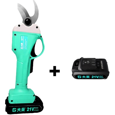 Potatore elettrico cordless 21V Potatore da giardino con cesoia agli ioni di litio 2 batteria