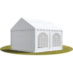 3x4 mTendone per feste PREMIUM PVC bianco 100% impermeabile Gazebo da giardino Tendone da esterno Tenda party características
