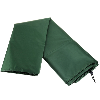 Set di coperture impermeabili per mobili da giardino in 3 misure, tavolo, divano, panca, quadrato, 205 * 104 * 71, verde, 205 x 104 x 71 cm