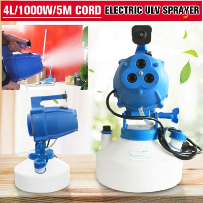 4L elettrico ULV Fogger Spruzzatore Mosquito Killer Farming Ultra Spray AC220V 1000W Spina UK Plug